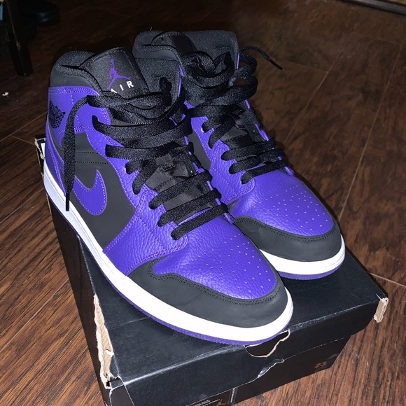 air jordan 1 mid dark concord